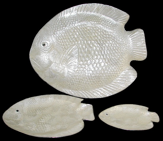 3 Piece Capiz Fish Set  8/4/2013