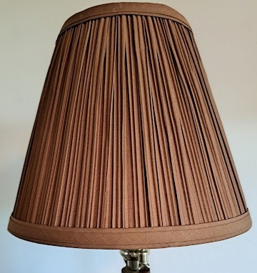 Lampshade MP maroon not lite 5x8x16