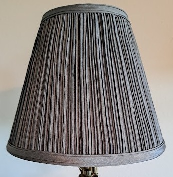 Lampshade MP slate blue not liteup 5x10x8