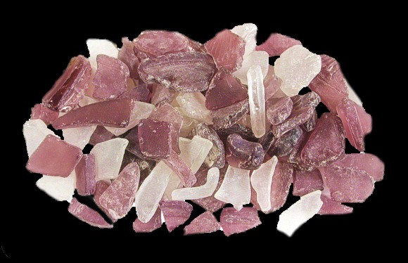 Cranberry Mix Sea Glass  1/21/13