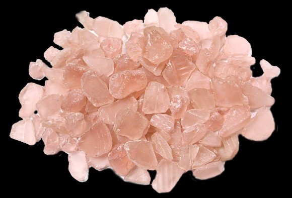 Lite Pink Seaglass Mix  1/21/13