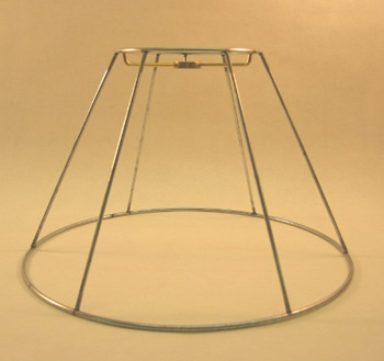 Round Empire Lamp Shade Frame 5x12x8
