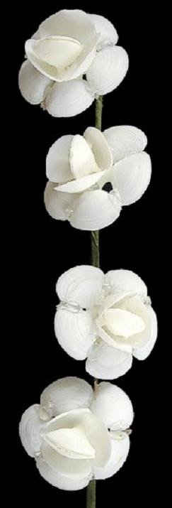 White Cay Cay Flower Stem 10  O1-32