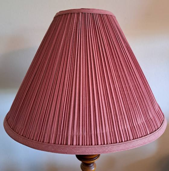 Lampshade Mauve 6.5x17x12