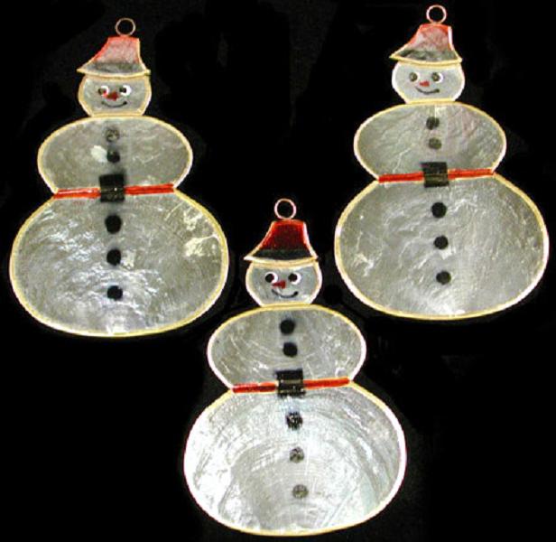 Capiz Snowman SNW-888   