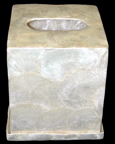 Capiz Tissue Box S1-90  8/4/13